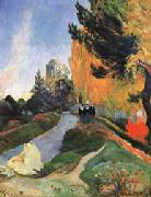 Paul Gauguin The Alysamps Spain oil painting artist